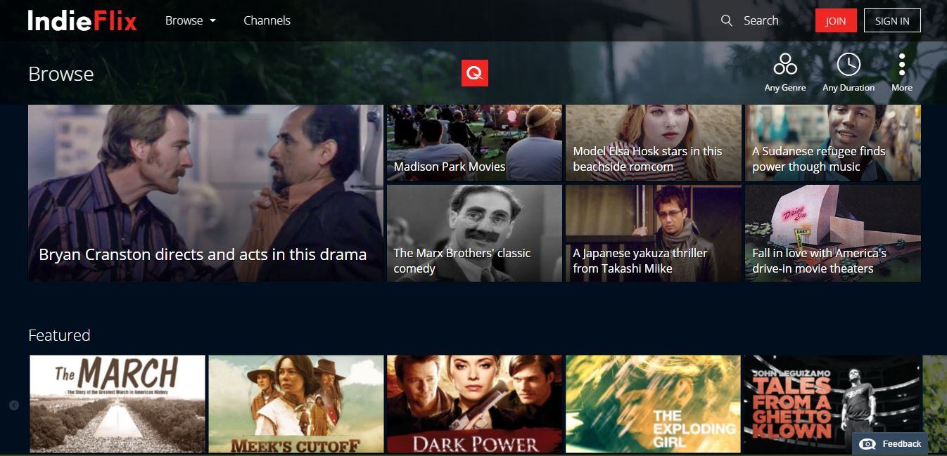 Conheça o Indieflix, a Netflix dos filmes independentes Canto dos